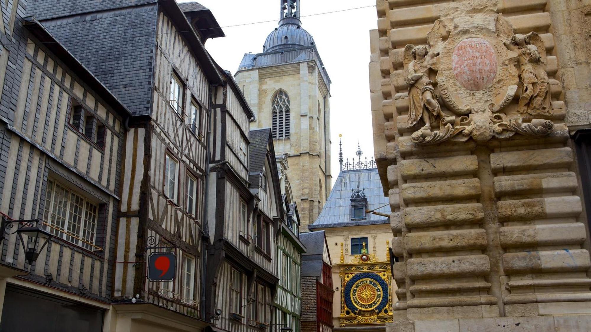 Chic Apart With Terace And Parking Lägenhet Rouen Exteriör bild